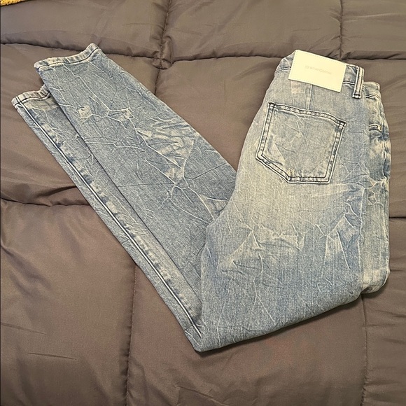 Jonathan Simkhai Denim - Jonathan Simkhai Jensen Darted Denim Blasted Jeans 25 29 Orig $225 New 90s Style